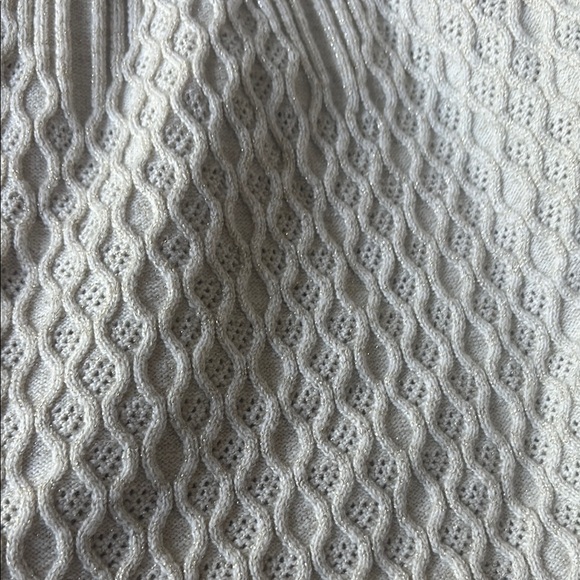 Moda International Ivory V-Neck Sweater - Picture 8 of 10